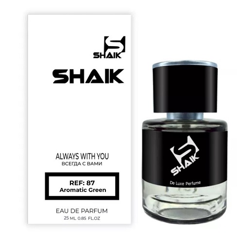 ПАРФЮМЕРНАЯ ВОДА SHAIK M 087 DELUX Aromatic Green 25мл
