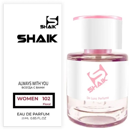 ПАРФЮМЕРНАЯ ВОДА SHAIK W 102 DELUX Floral 25мл